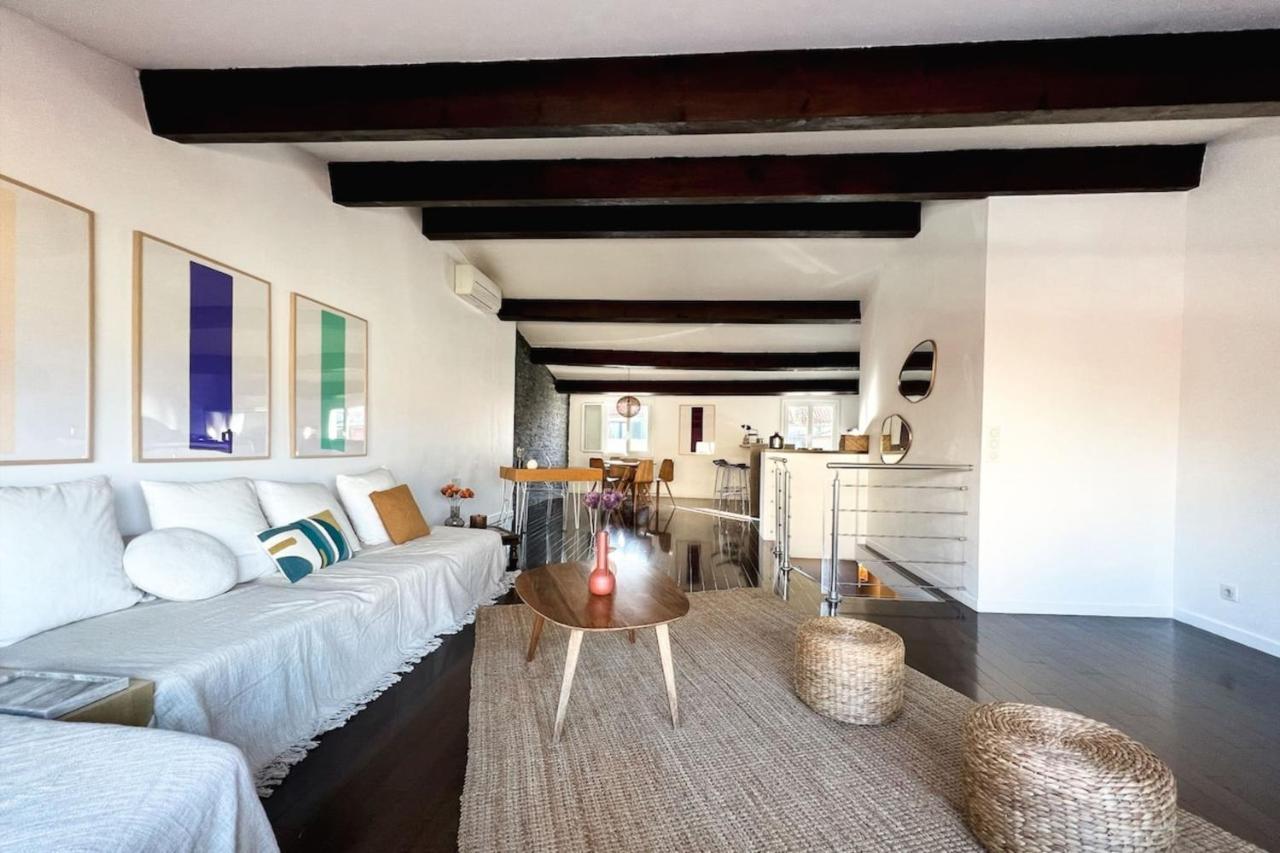 Ferienwohnung Grand Apt Au Coeur D'Ajaccio - Ac & 5Min Plage Exterior foto