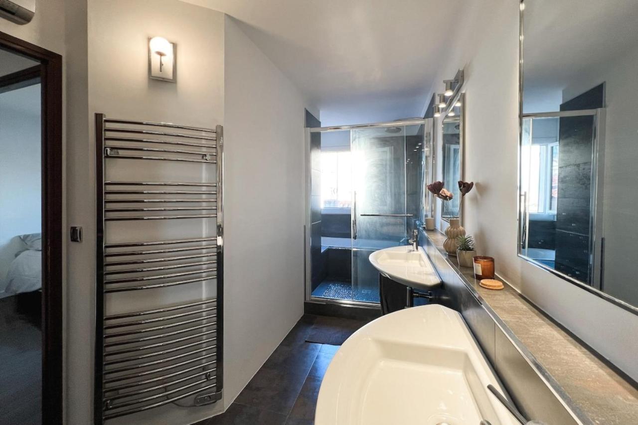 Ferienwohnung Grand Apt Au Coeur D'Ajaccio - Ac & 5Min Plage Exterior foto