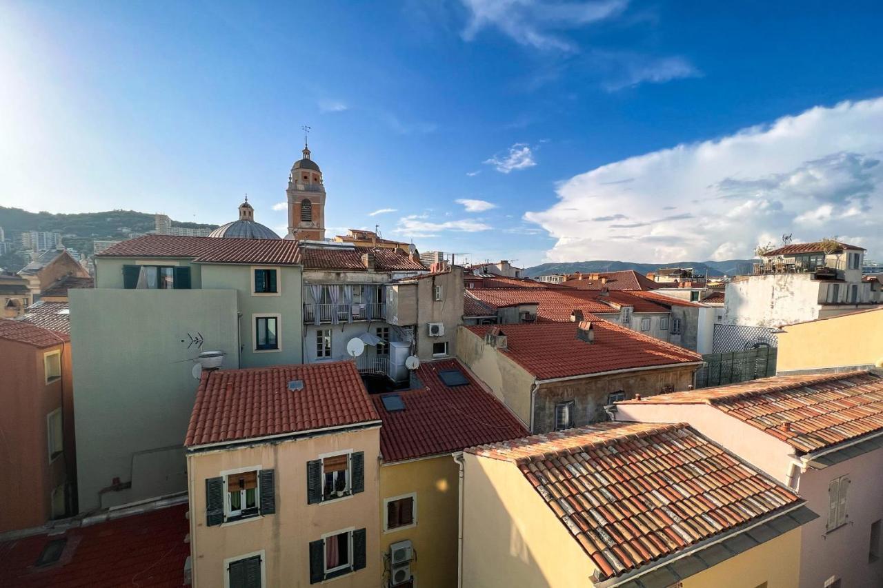 Ferienwohnung Grand Apt Au Coeur D'Ajaccio - Ac & 5Min Plage Exterior foto